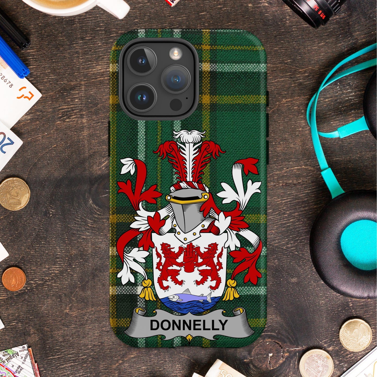 Elegant Custom Donnelly Crest Phone Case product