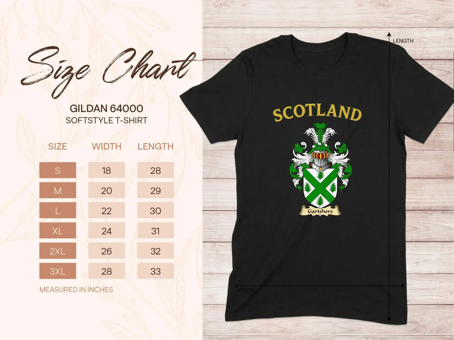 Scotland Family Crest T-Shirt Product