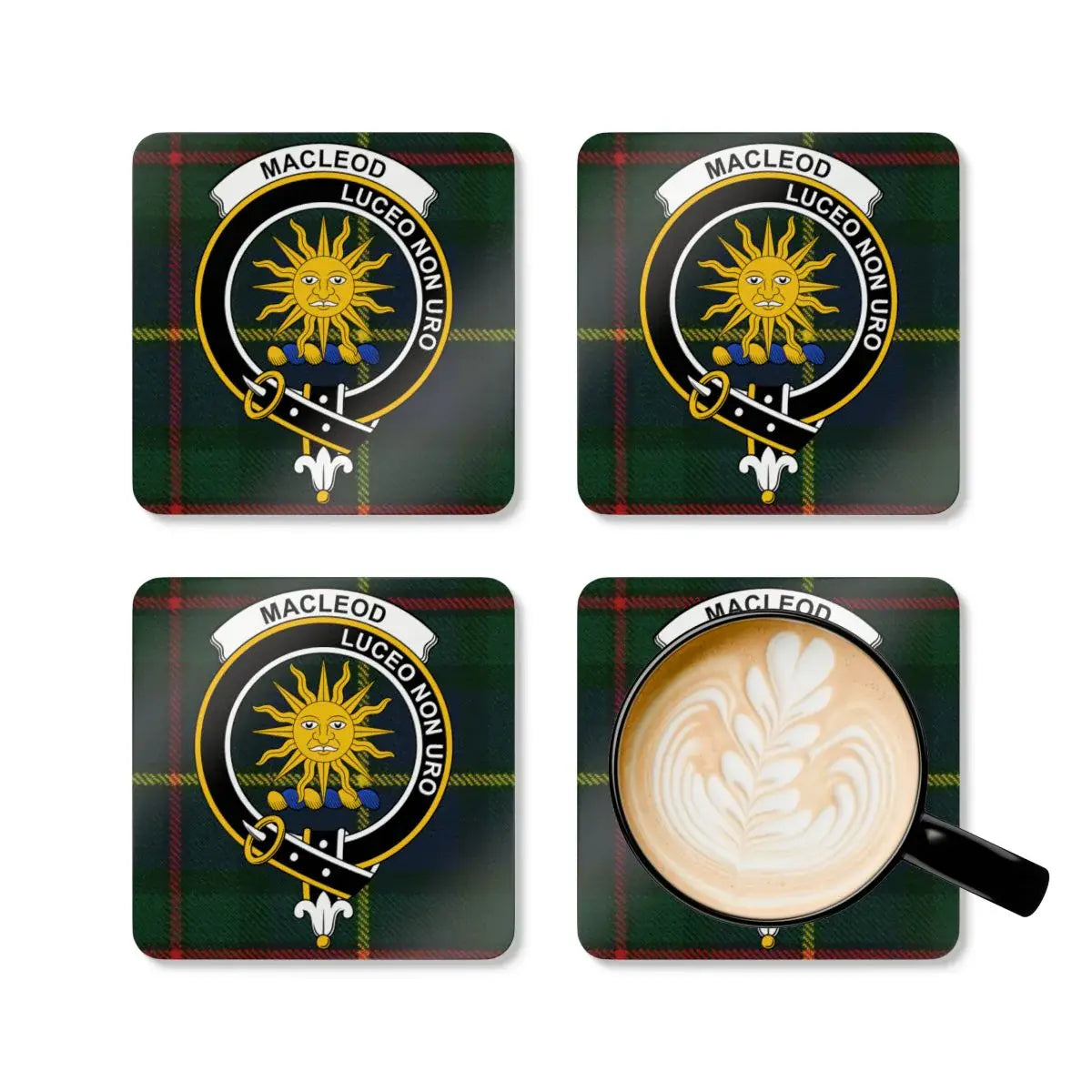 Macleod Luceo Non Uro Insignia Design Coaster product