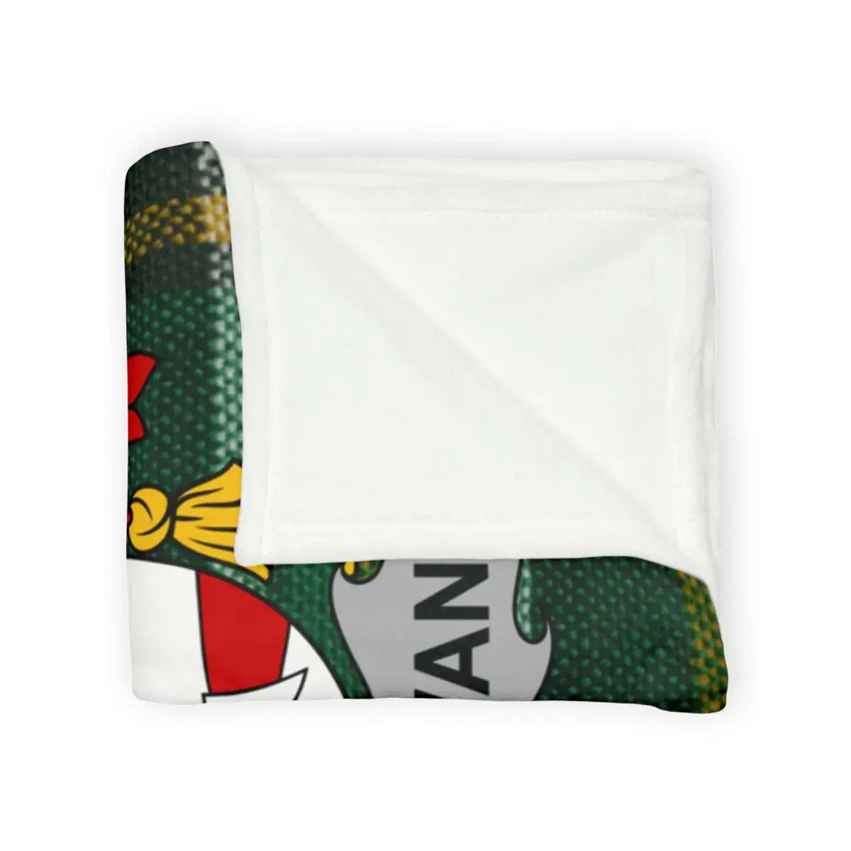 Cozy Custom Crest Design Throw Blanket product