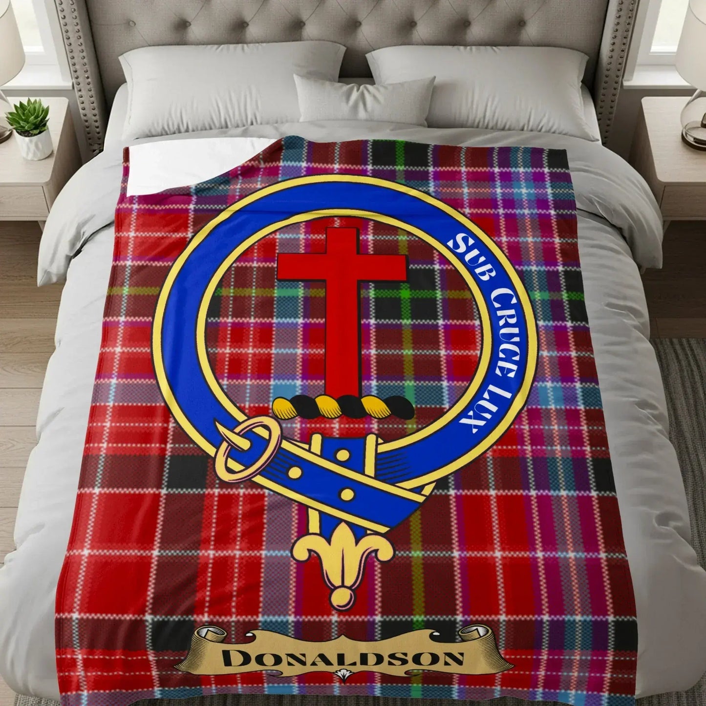 Donaldson Scottish Tartan Blanket product