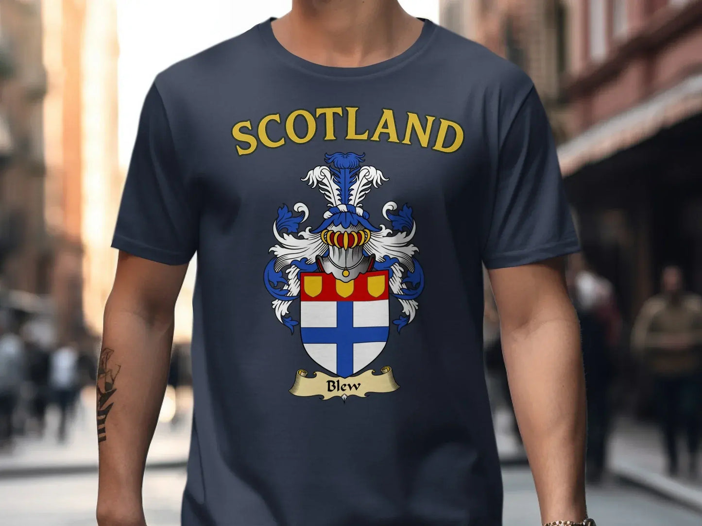Scotland Blew Casual Graphic Tee Shirt product