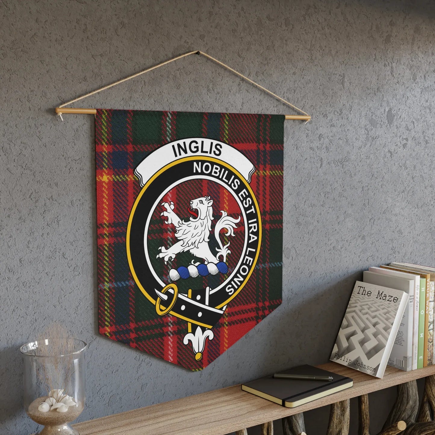 Inglis Noblis Est Ira Leonis Wall Hanging product type