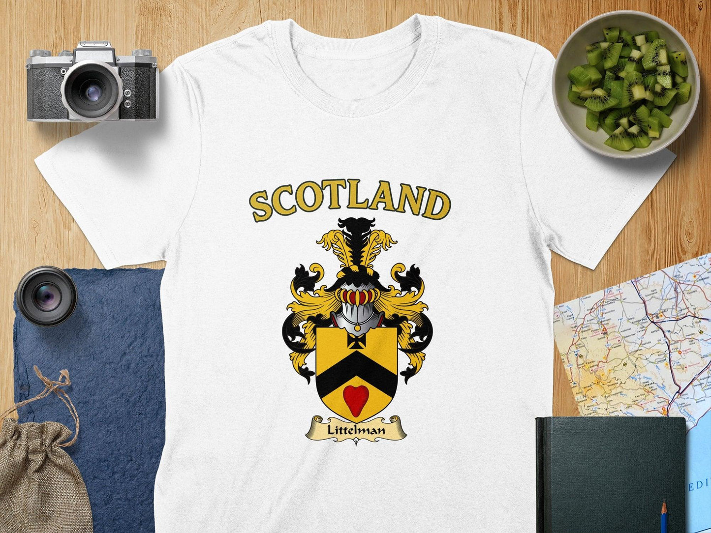 Scotland Littman Family Crest Unisex T-shirt product