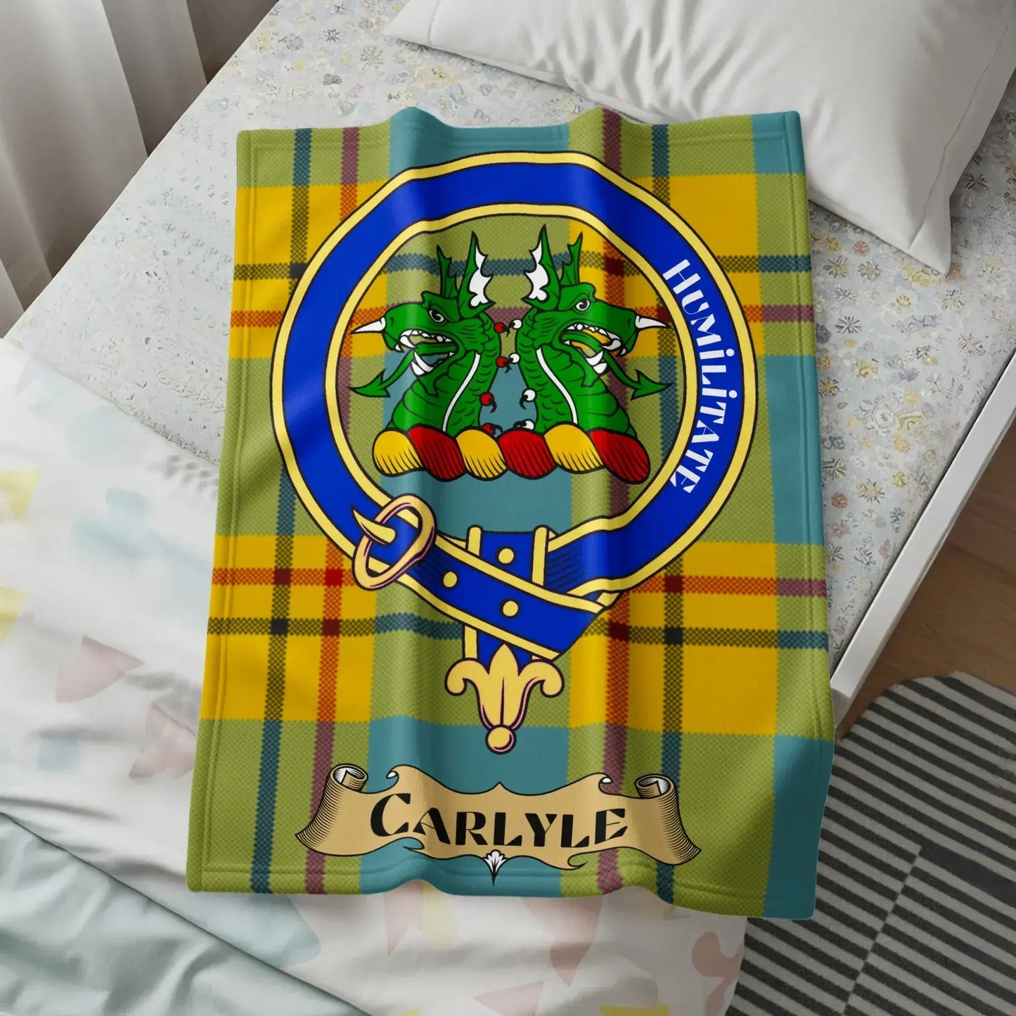 Custom Hospitalliter Family Crest Sherpa Blanket product