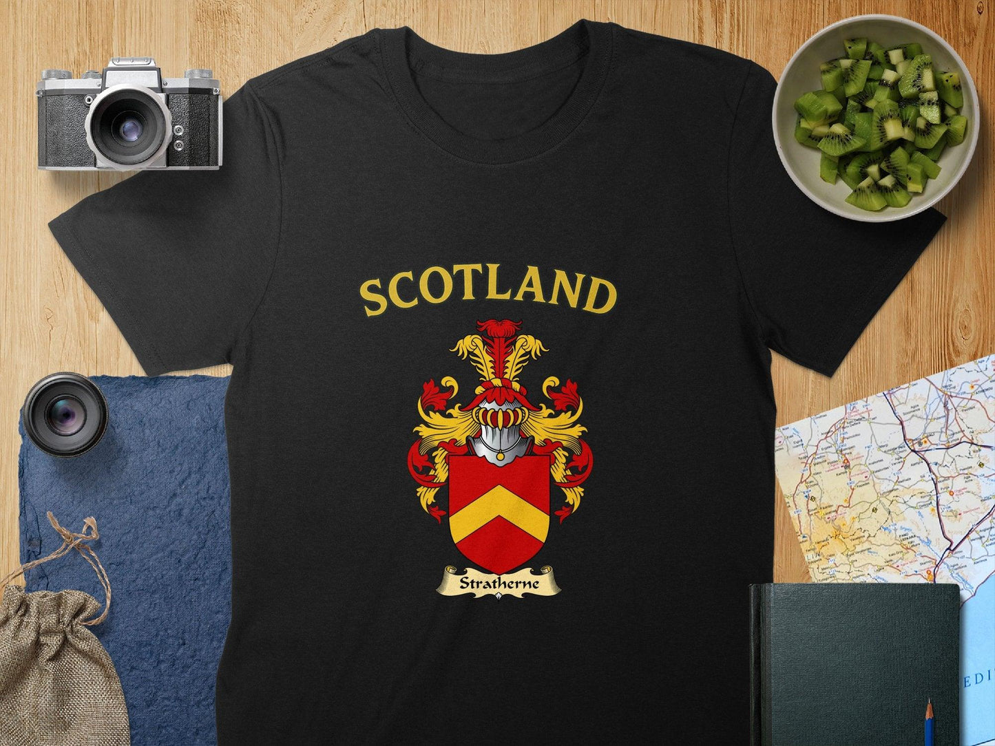 Scotland Stratharrne Crest Emblem T-Shirt product