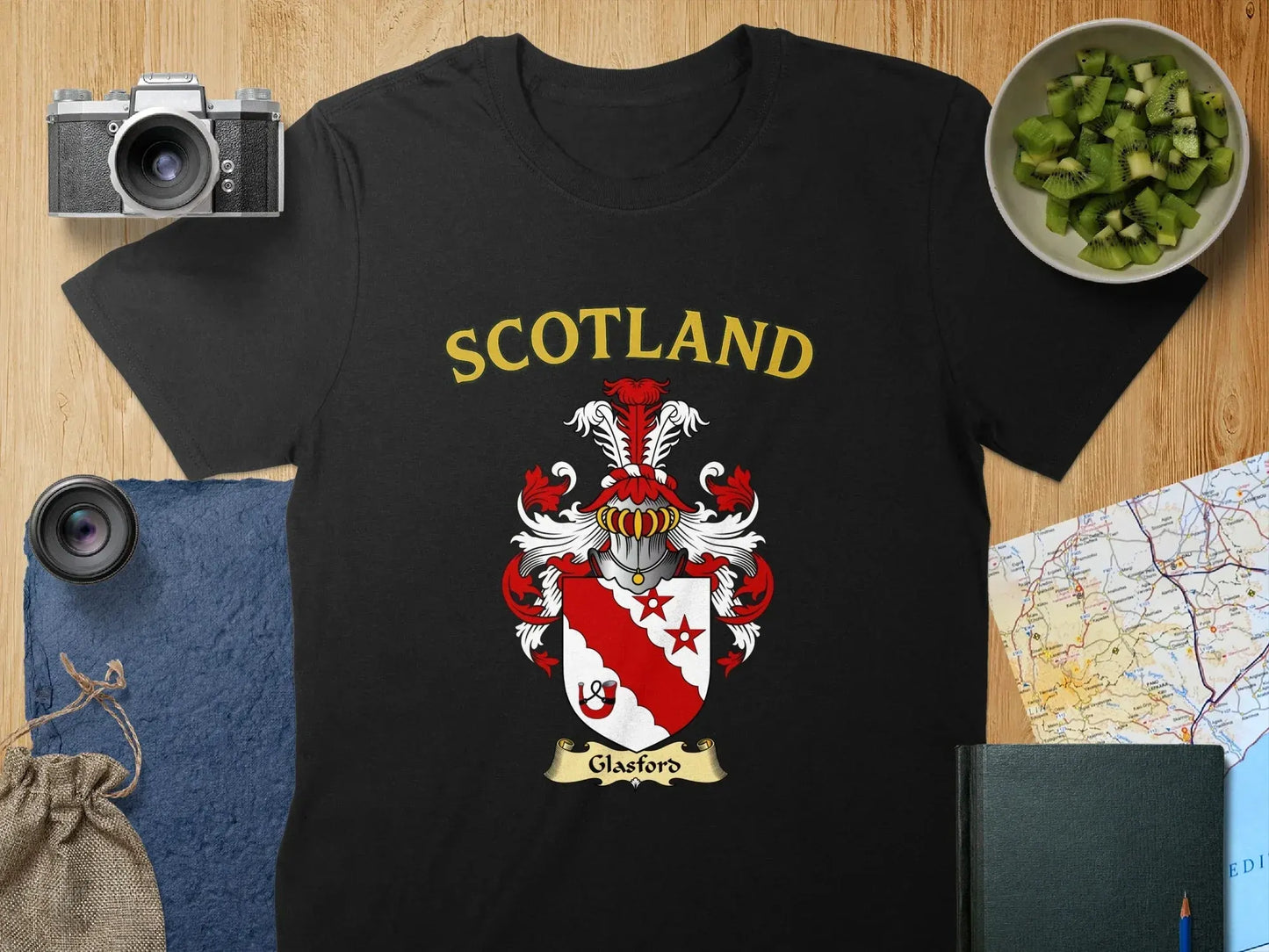 Scotland Glasford Emblem Heritage T-shirt product