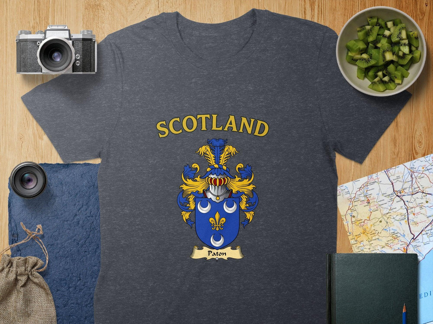 Scotland Paton Crest T-Shirt for Souvenir Product