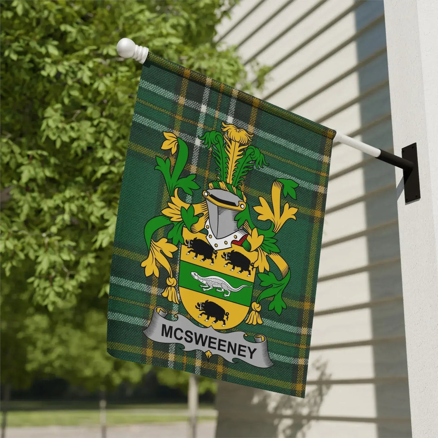 McSweeney Family Crest Outdoor Garden Flag product type