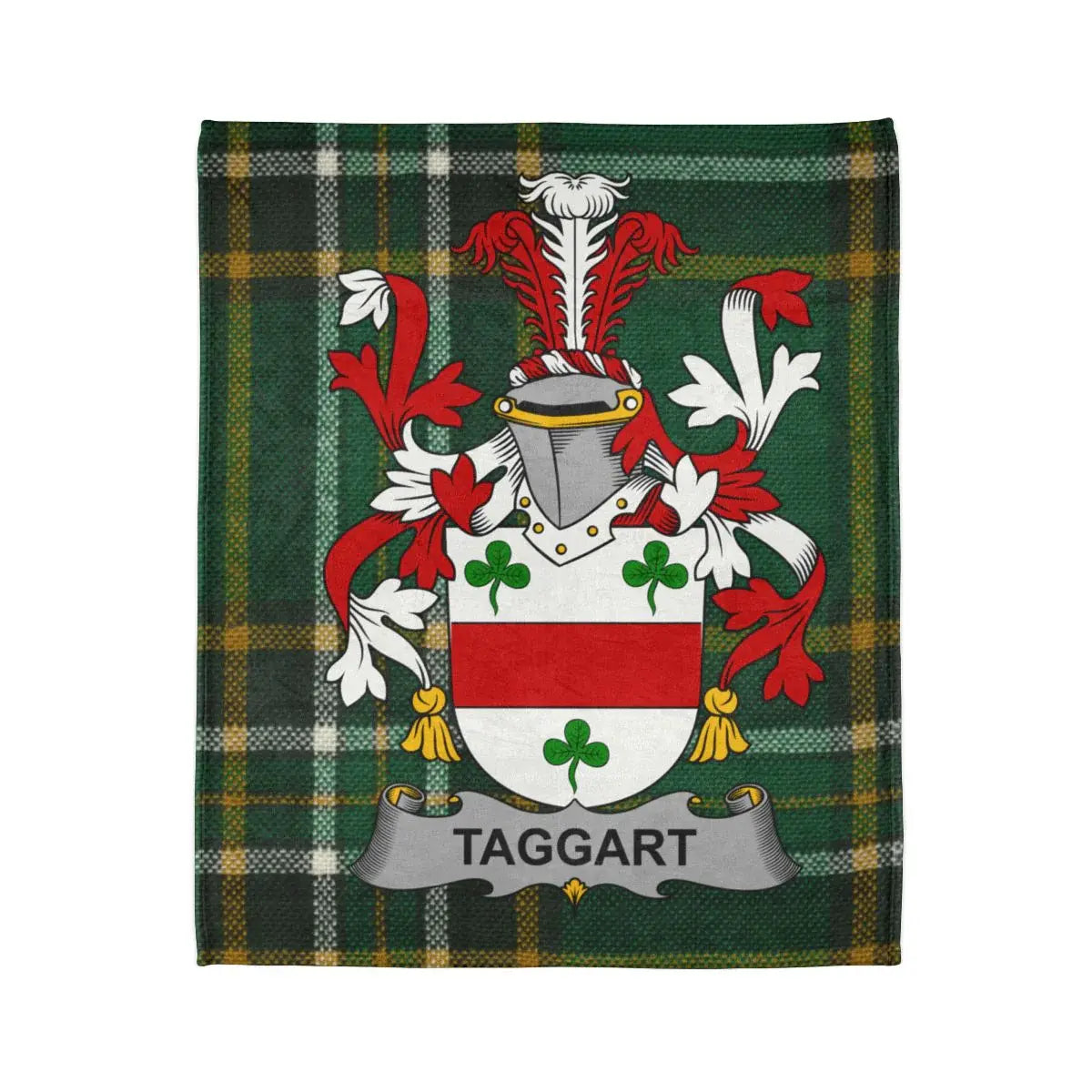 Scottish Clan Taggart Family Crest Blanket product