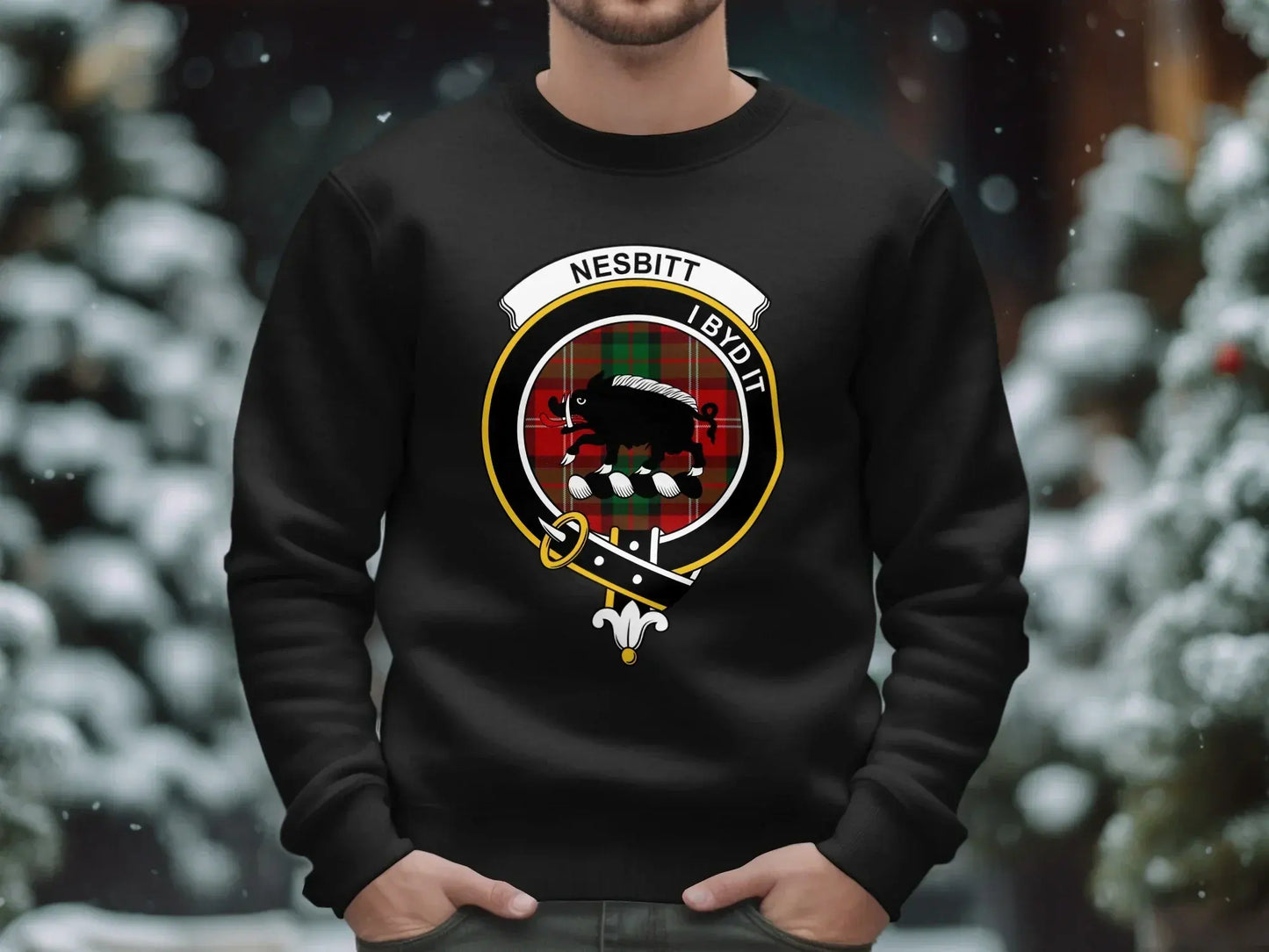 Stylish Nesbitt I Byde It Graphic Sweatshirt product