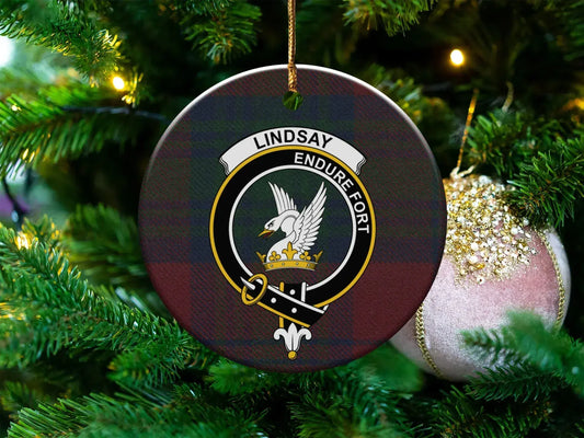 Lindsay Crest Christmas Tree Ornament product