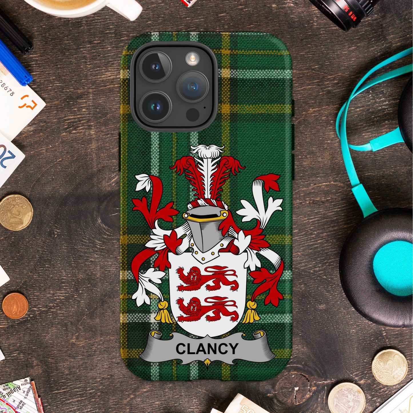 Clancy Family Crest Design Protective Smartphone product