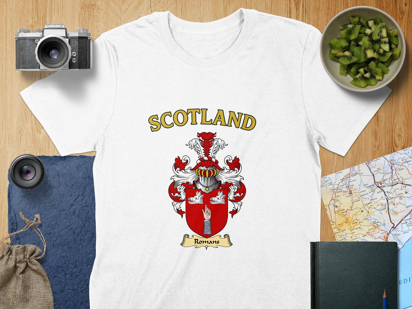 Scotland Graphic Design Novelty T-shirt product