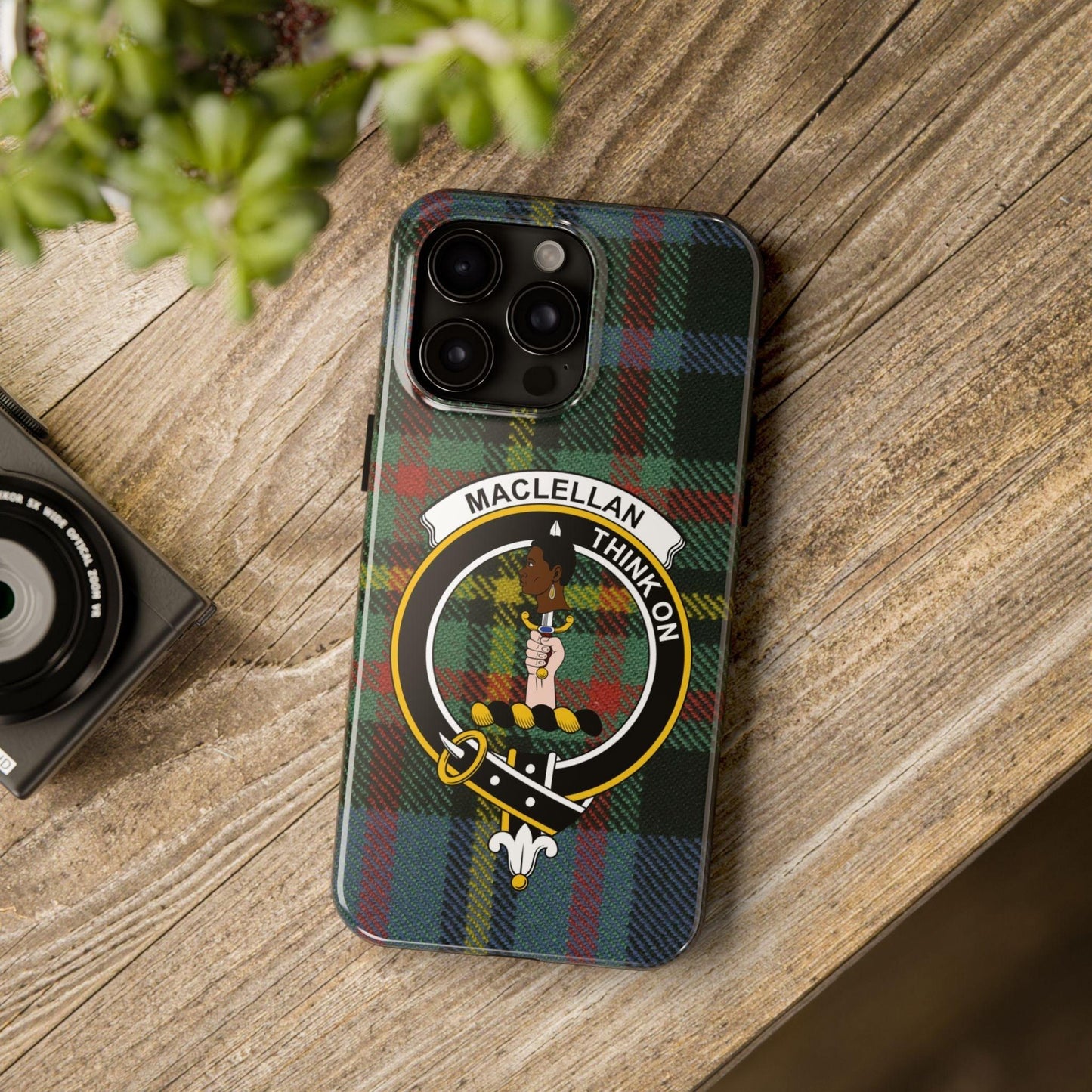 MacLellan Clan Scottish Tartan Cell Phone Case - Celtic Ancestry Gifts