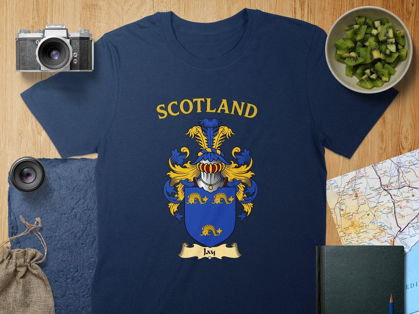 Scotland Crest Graphic T-Shirt for Heritage Product