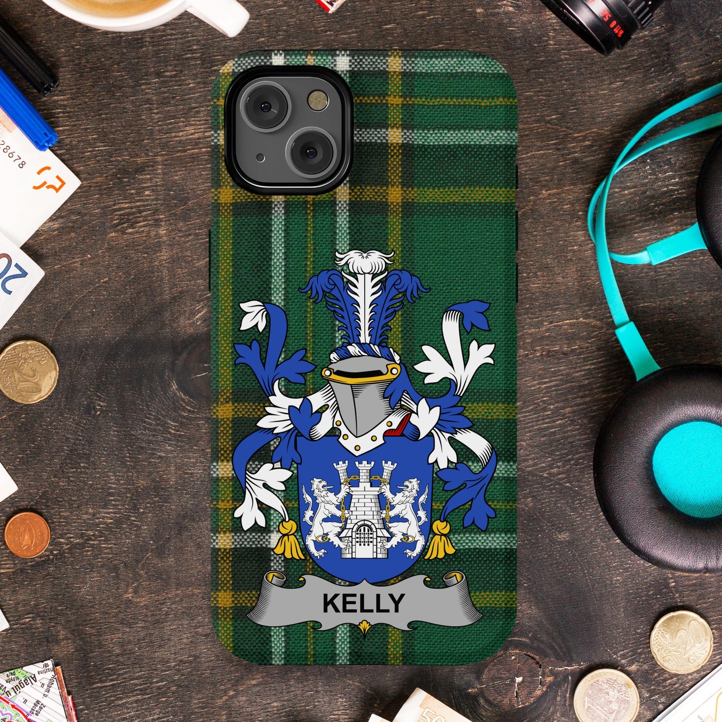 Scottish Tartan Design Personalized Phone Case product type