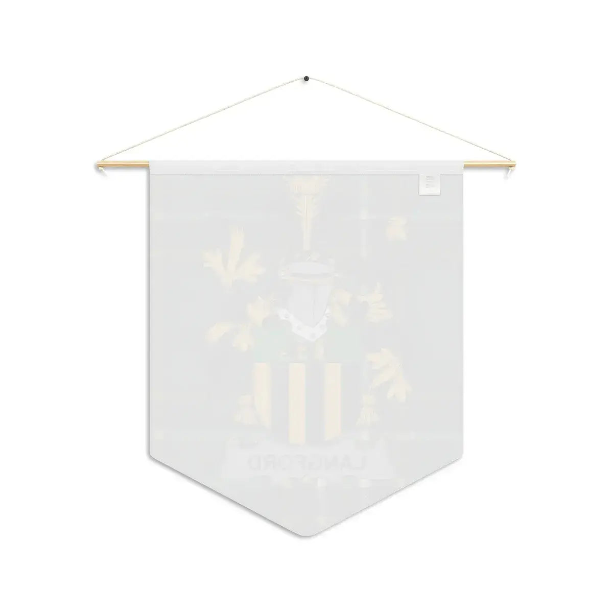 Elegant Customizable Family Crest Wall Banner product