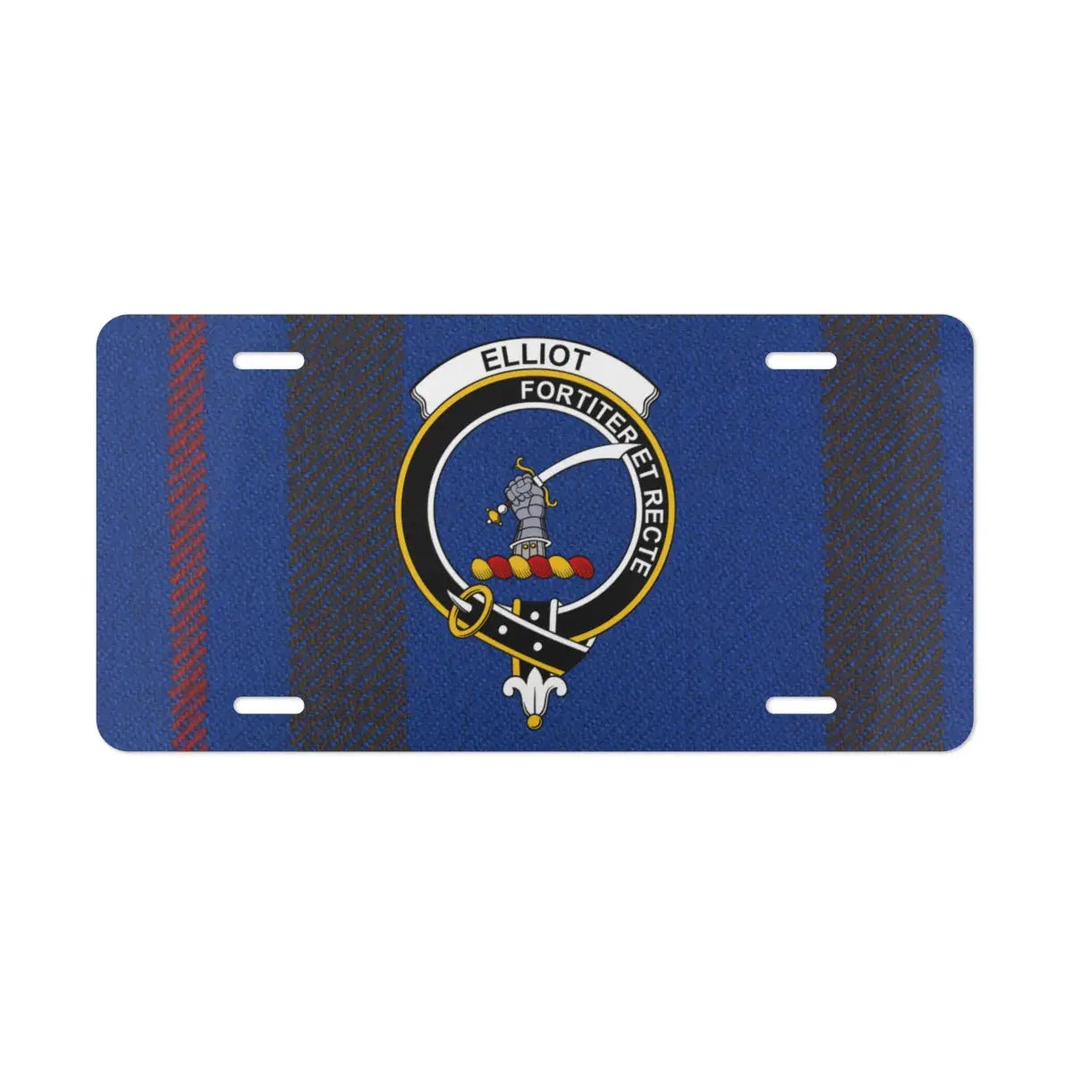 Personalized Family Crest License Plate product