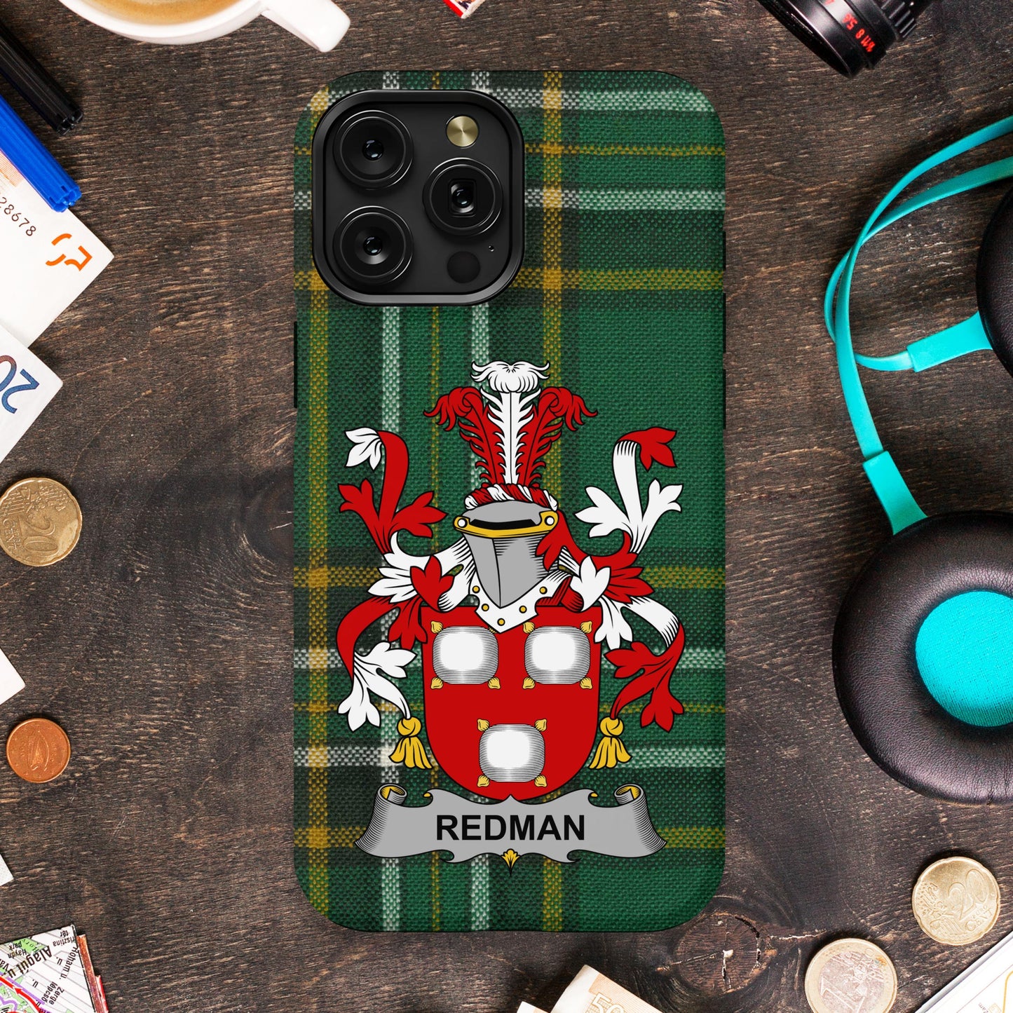 Customizable Redman Family Crest Phone Case product