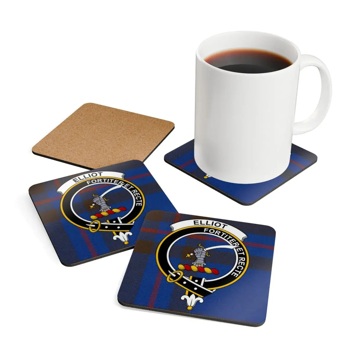 Elliot Fortiter Et Recte Themed Coaster product