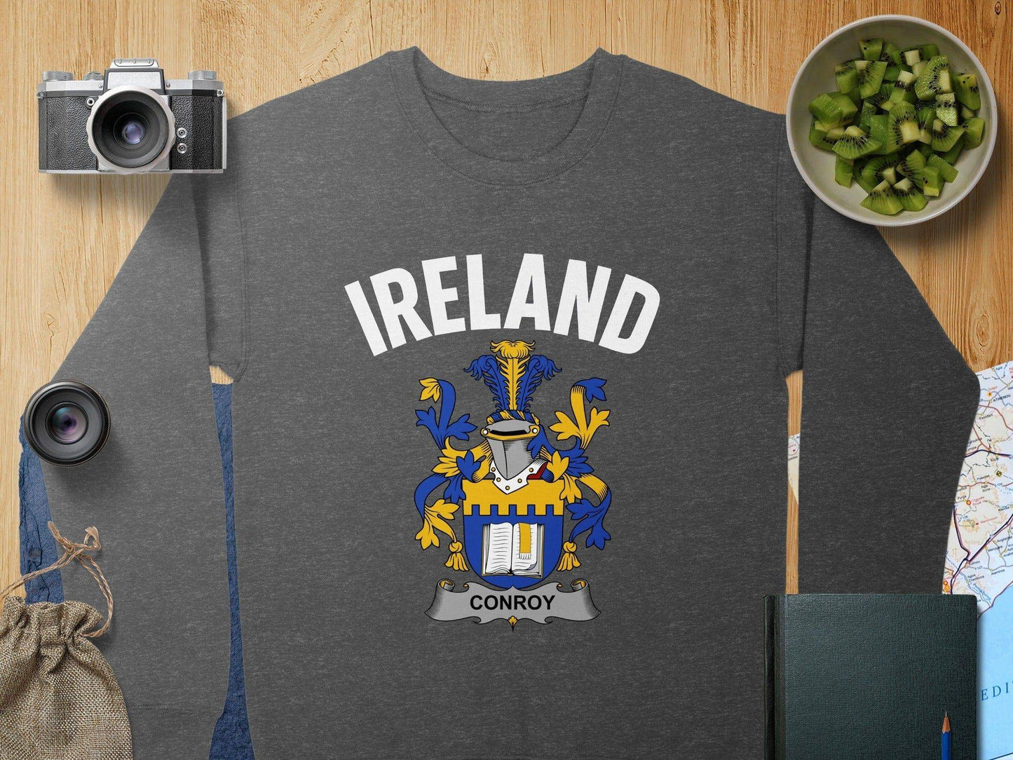 Ireland Conroy Family Crest Long Sleeve Shirt product