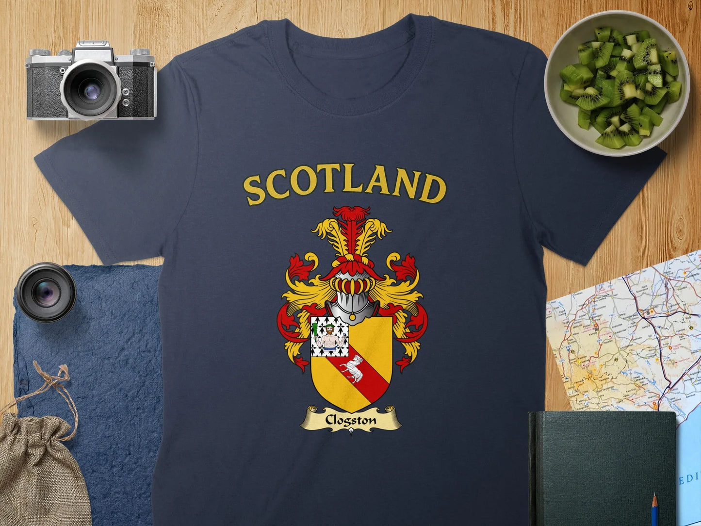 Scotland Clagton Crest Emblem T-Shirt product type