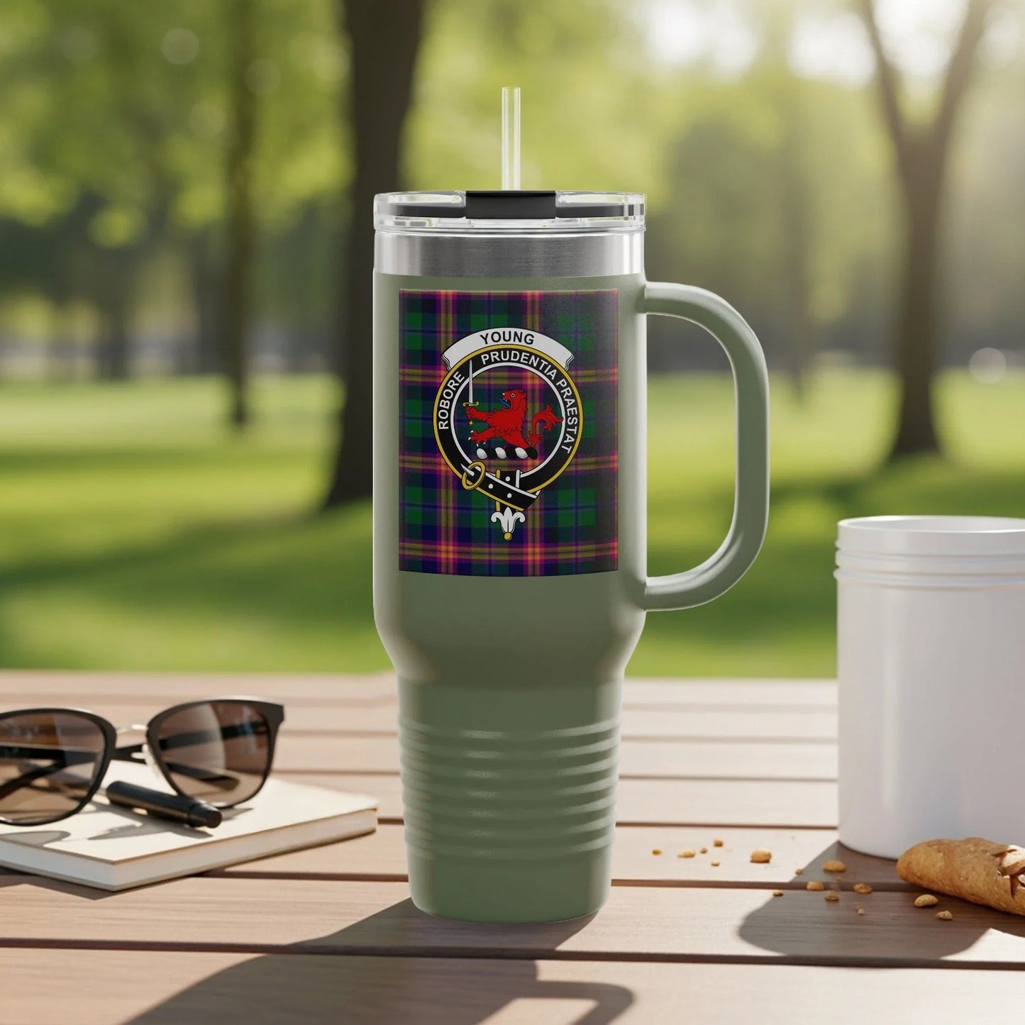 Scottish Clan Crest Travel Mug Insulated Tumbler product