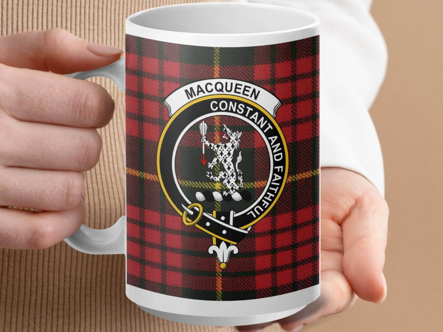 Macqueen Constant and Faithful Plaid Mug product type