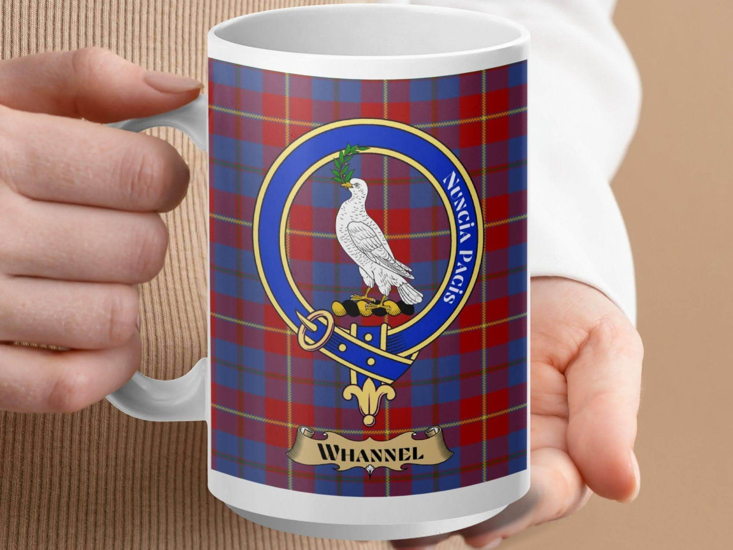 Scottish Clan Whannel Crest Emblem Mug product
