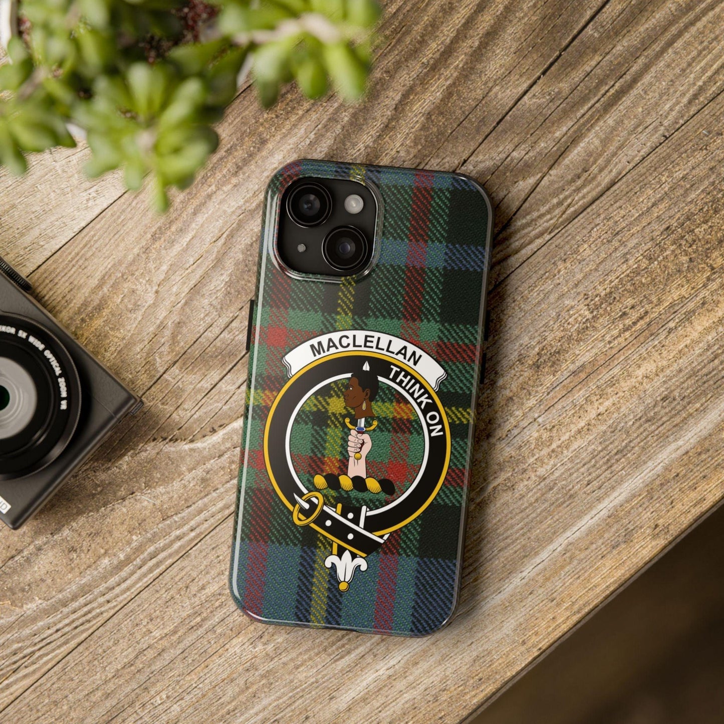 MacLellan Clan Scottish Tartan Cell Phone Case - Celtic Ancestry Gifts