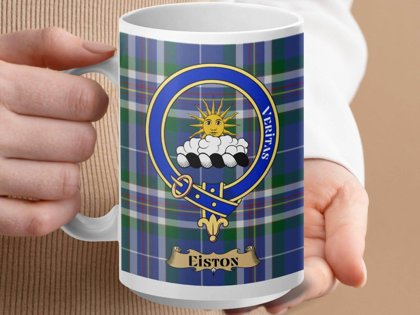 Personalized Veritas Eiston Plaid Mug product