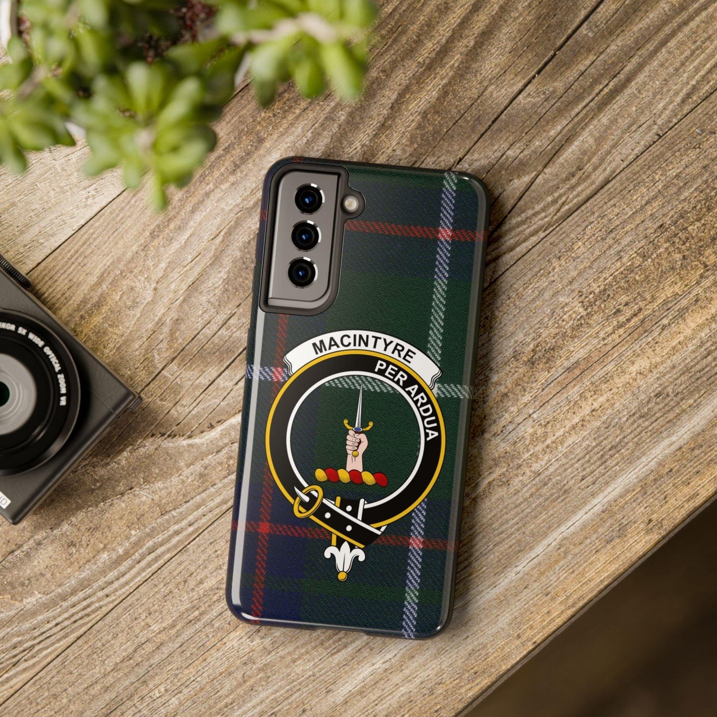 MacIntyre Clan Scottish Tartan Cell Phone Case - Celtic Ancestry Gifts