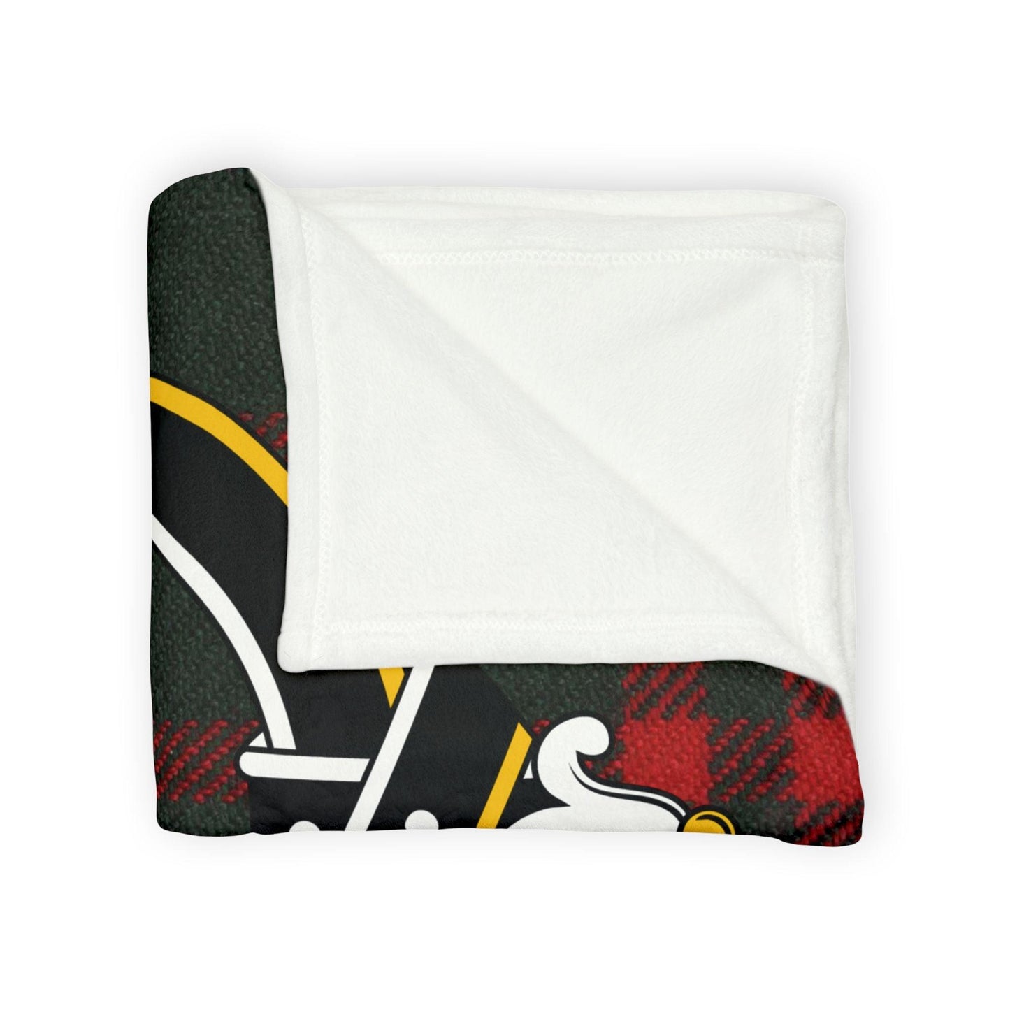 Bruce Clan Crest Scottish Tartan Blanket