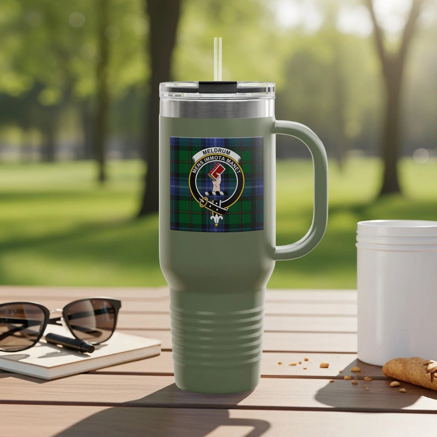 Personalized Family Crest Insulated Tumbler product