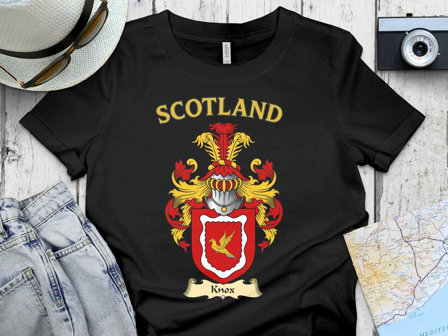 Scotland Knox Family Crest Emblem Men's T-shirt product