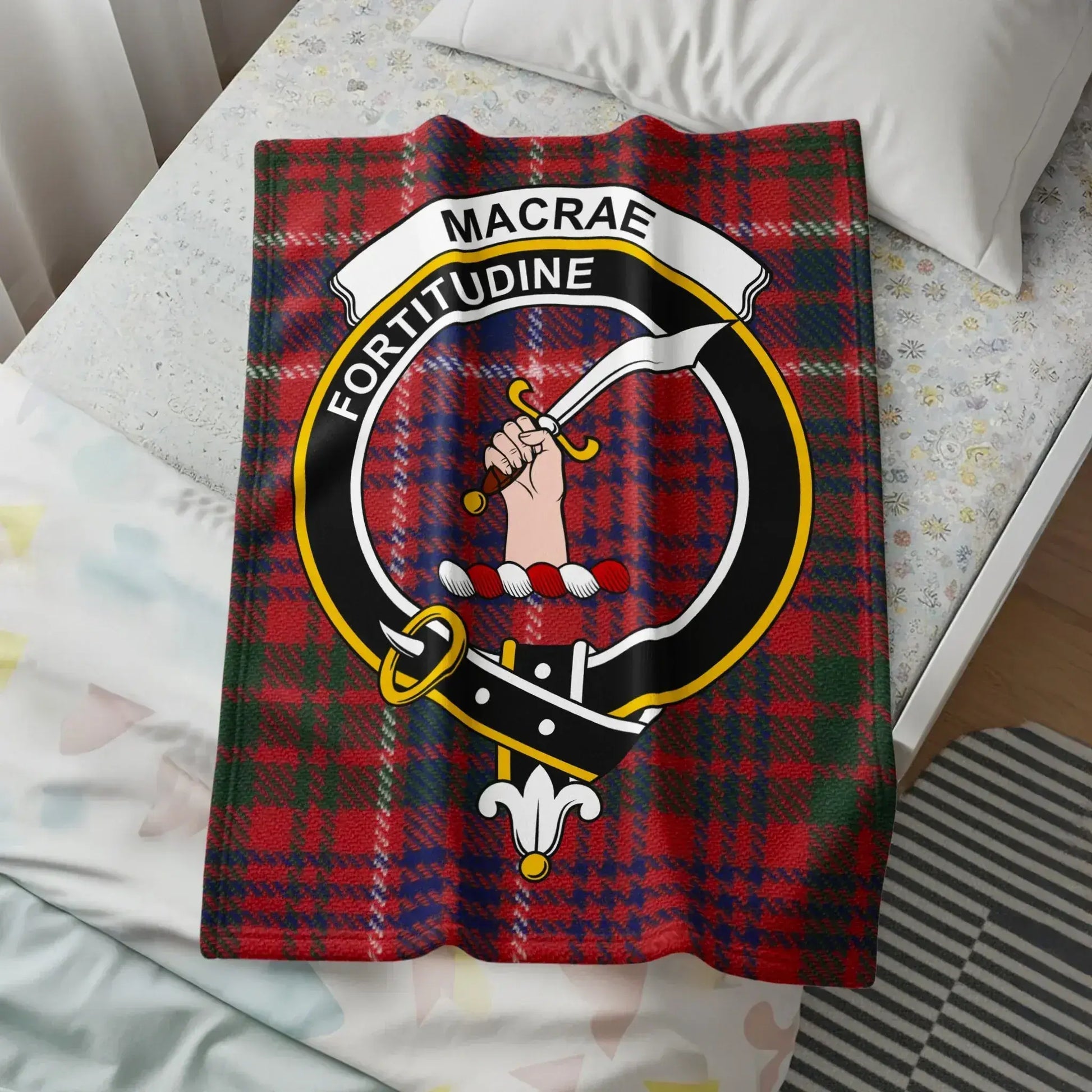 Fortitudine Macrae Tartan Blanket product type