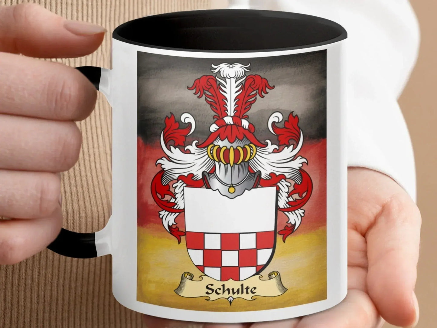 German Family Crest Mug with Schulte Design product type