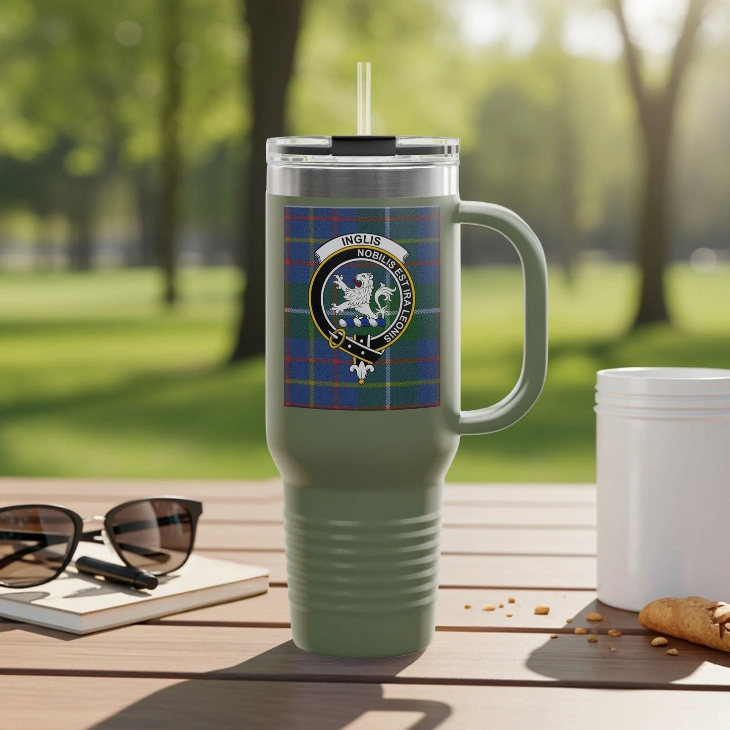 Scottish Clan Crest Travel Mug Coffee Tumbler product type