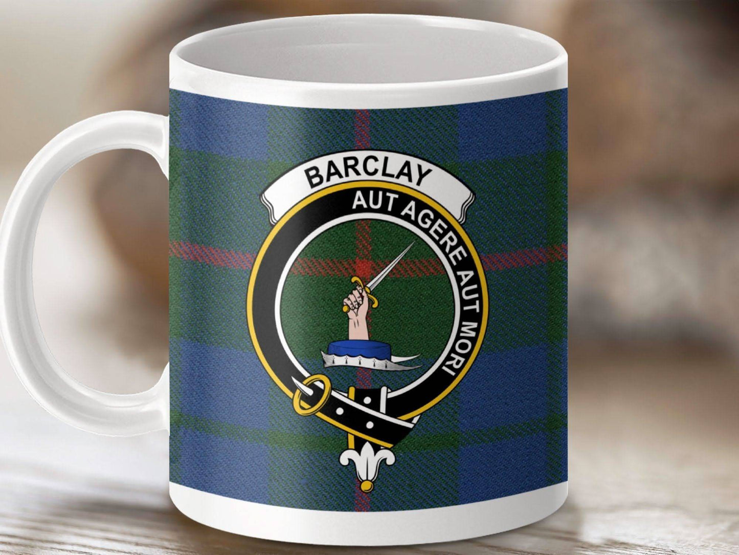 Barclay Aut Agere Aut Mori Crest Mug product