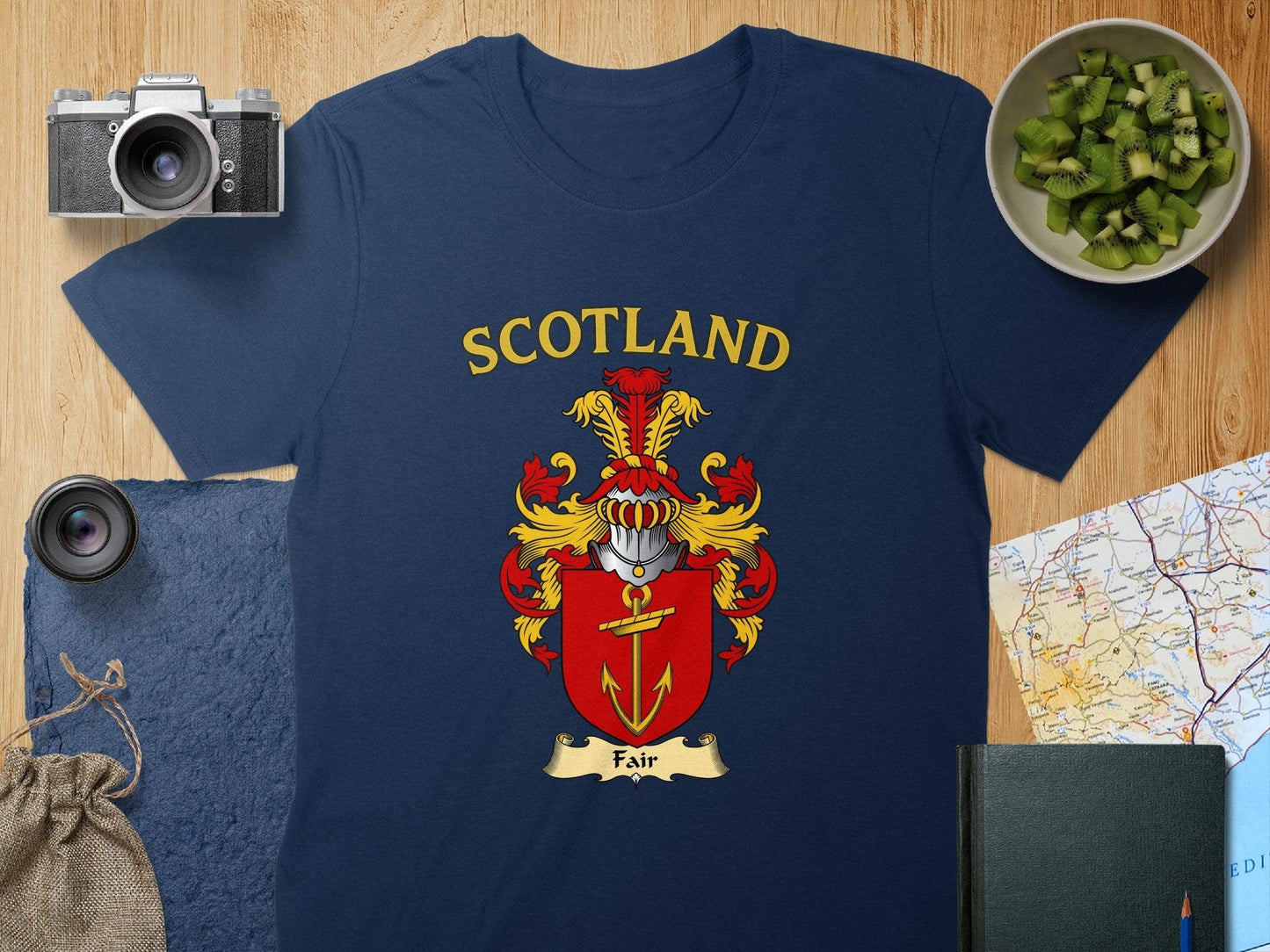 Scotland Fair Crest Design Graphic T-shirt product