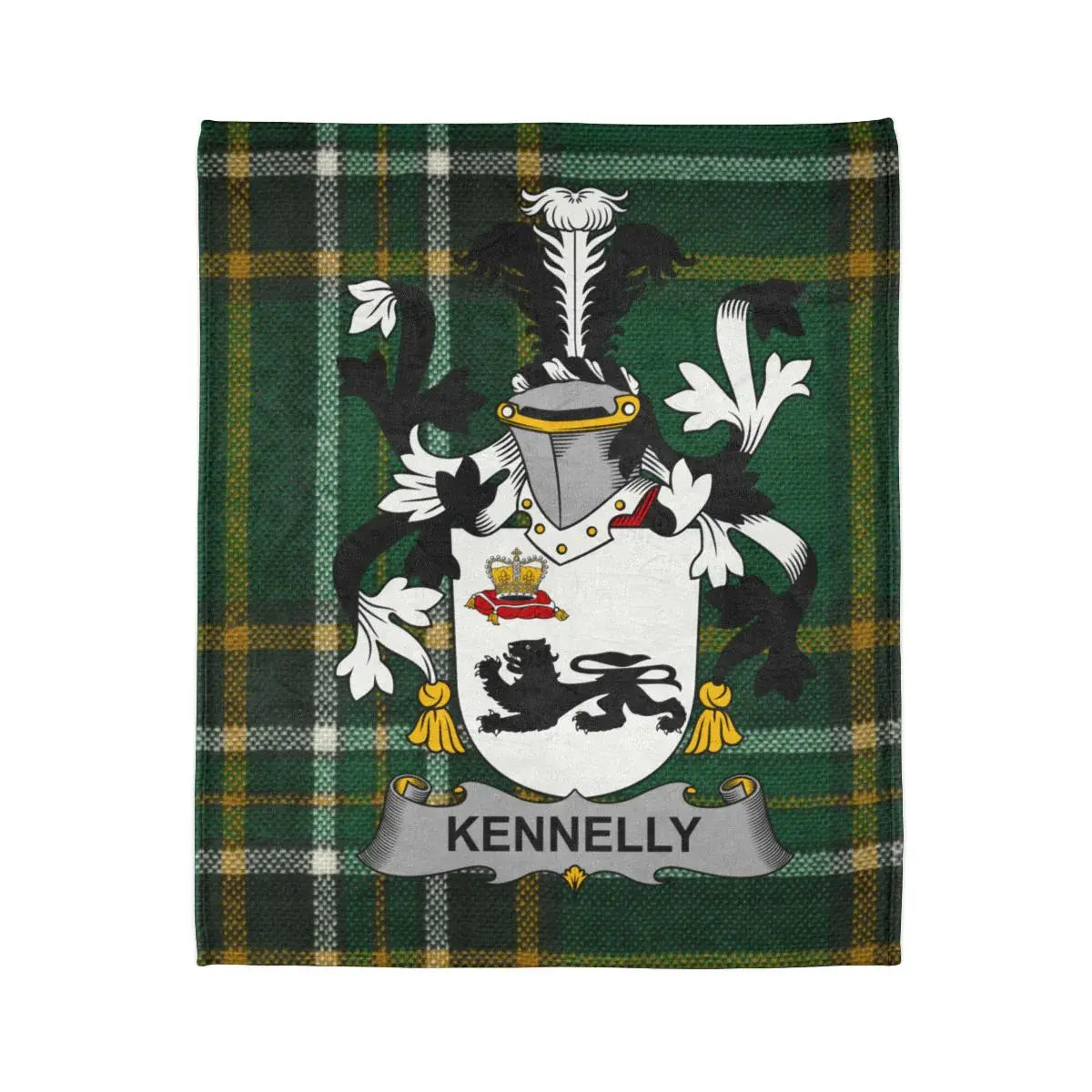 Kennelly Crest with Lion Design Blanket product