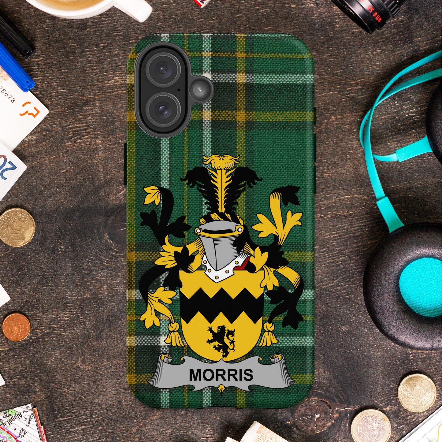 Personalized Family Crest Phone Case product