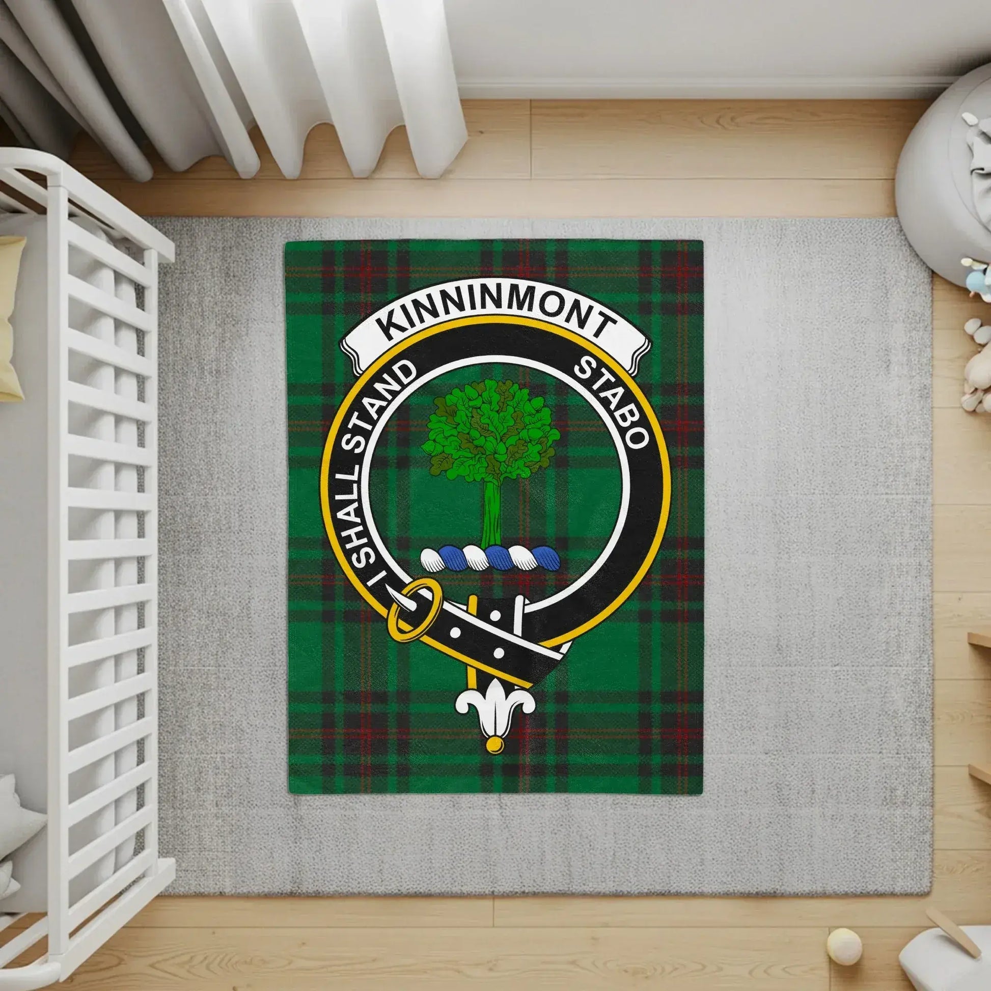 Kinninmont Shall Stand Tartan Design Rug product