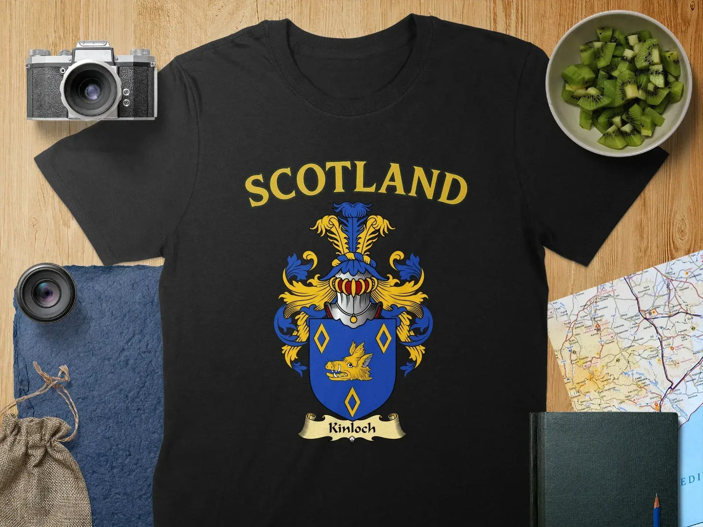 Scotland Kinloch Royal Crest Graphic T-Shirt product