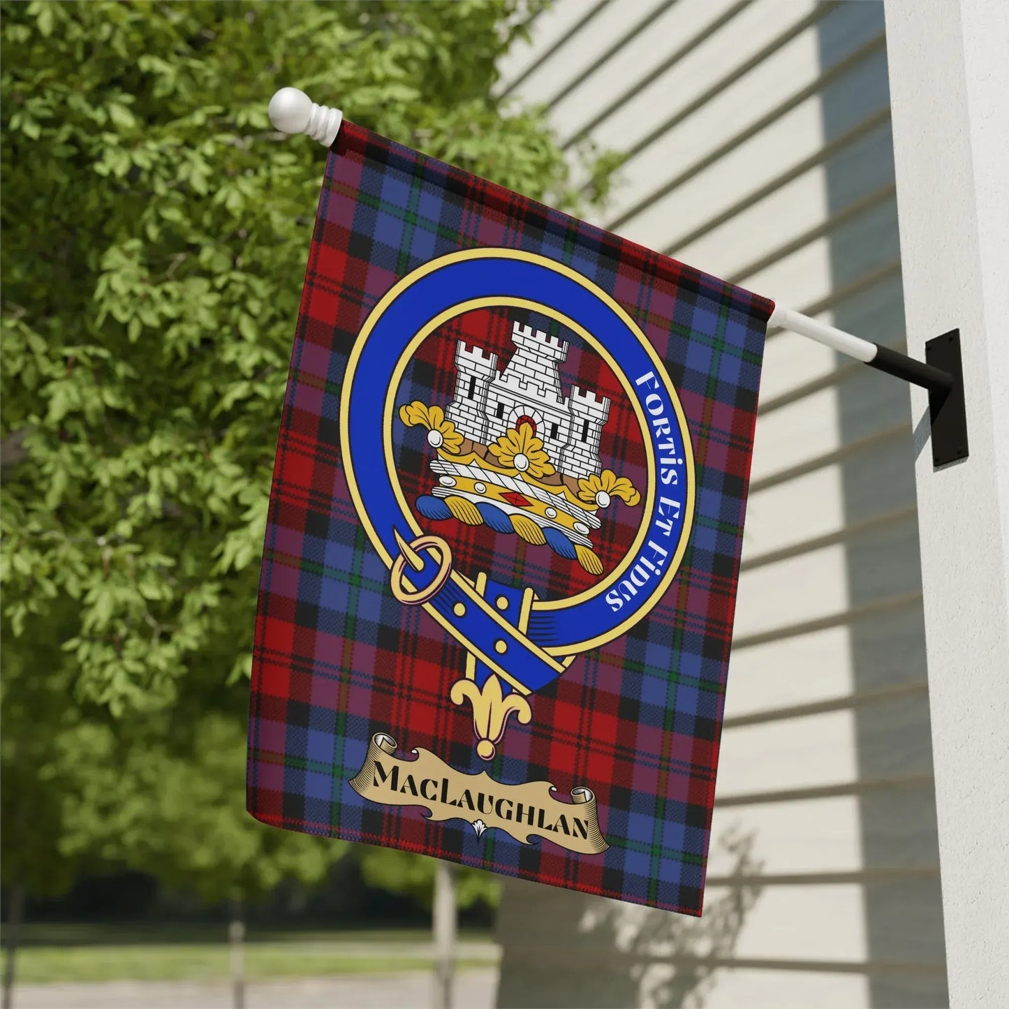 Fortis Et Fidus MacLaughlan Castle Shield product
