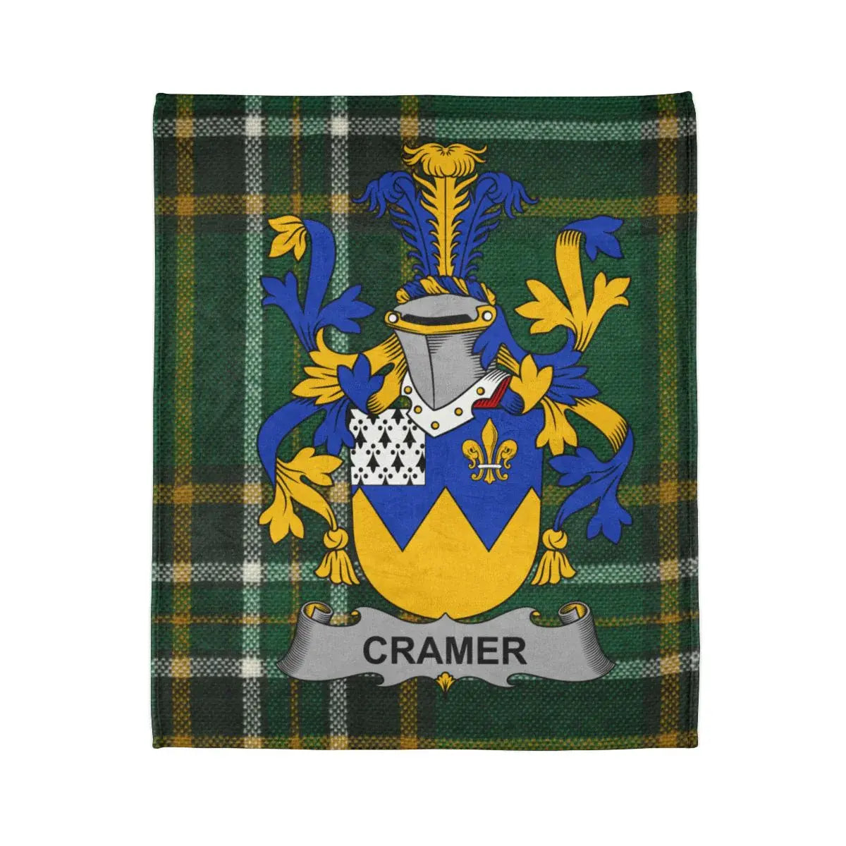 Crammer Family Crest Design Custom Blanket product