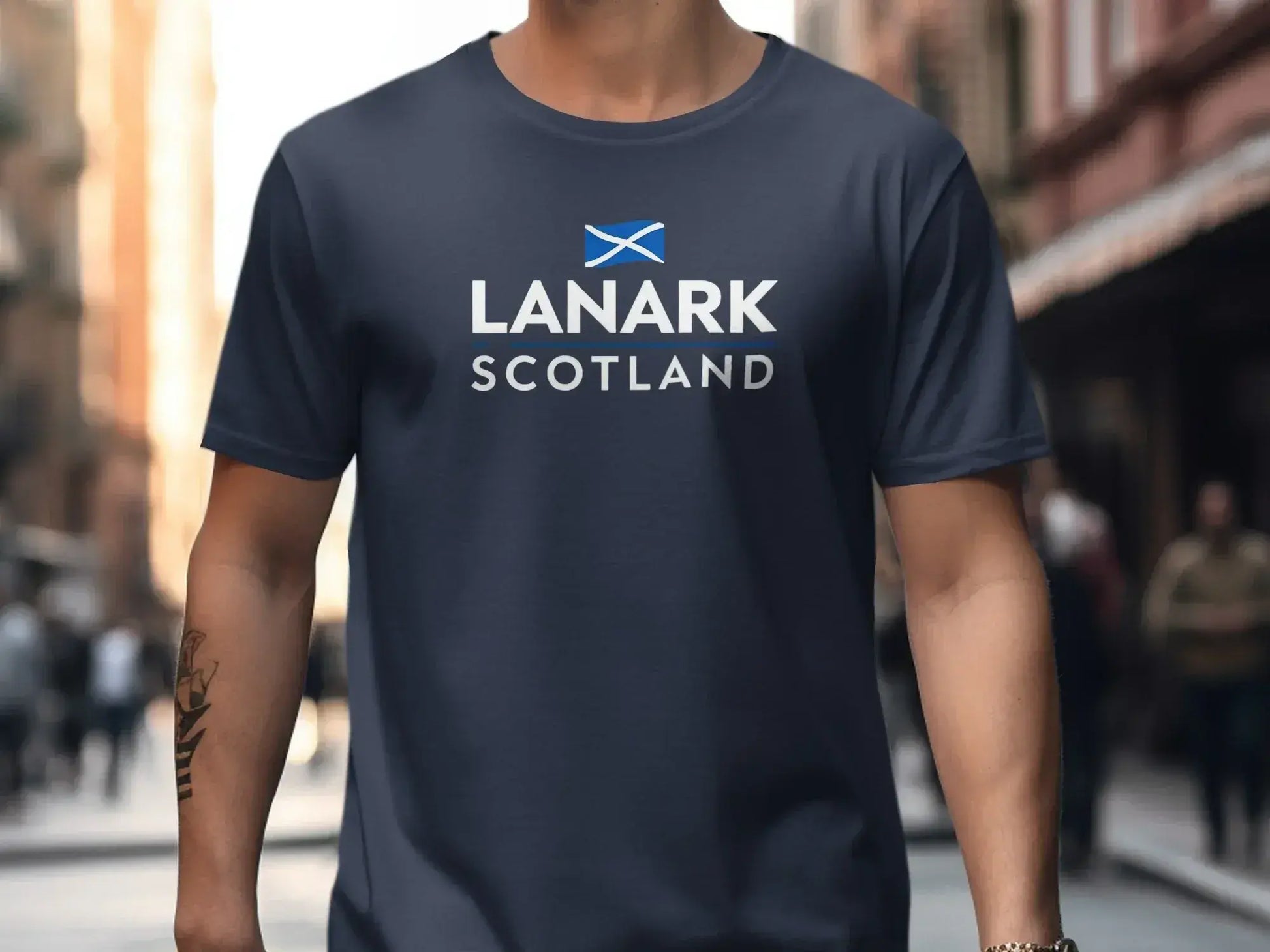 Lanark Scotland Printed T-Shirt Casual Wear product