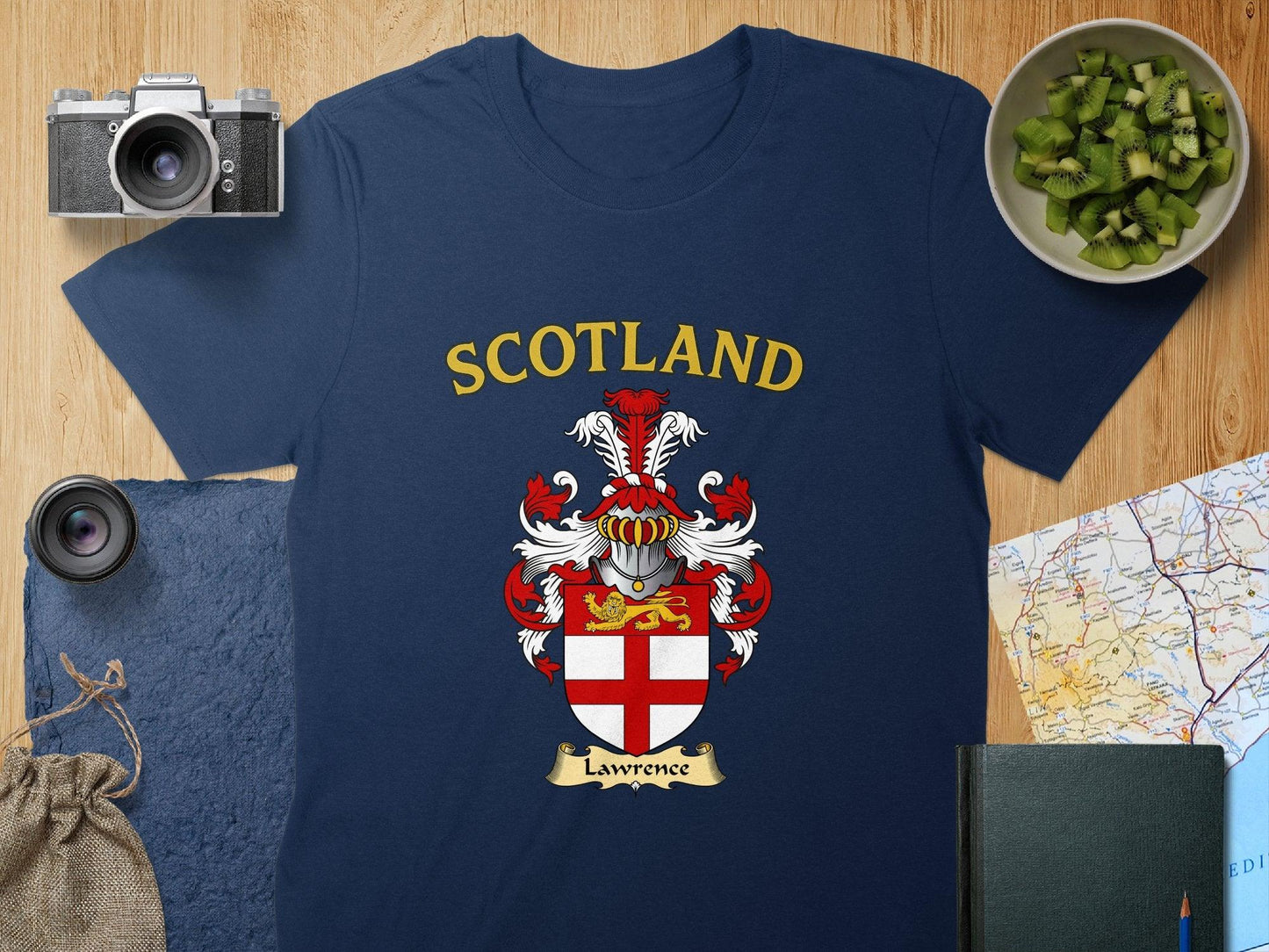 Scotland Lawrence Family Crest T-Shirt product type