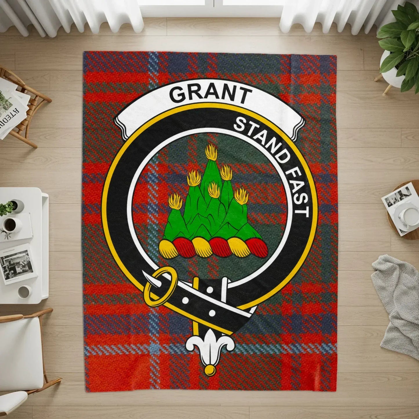 Grant Stand Fast Tartan Printed Blanket product